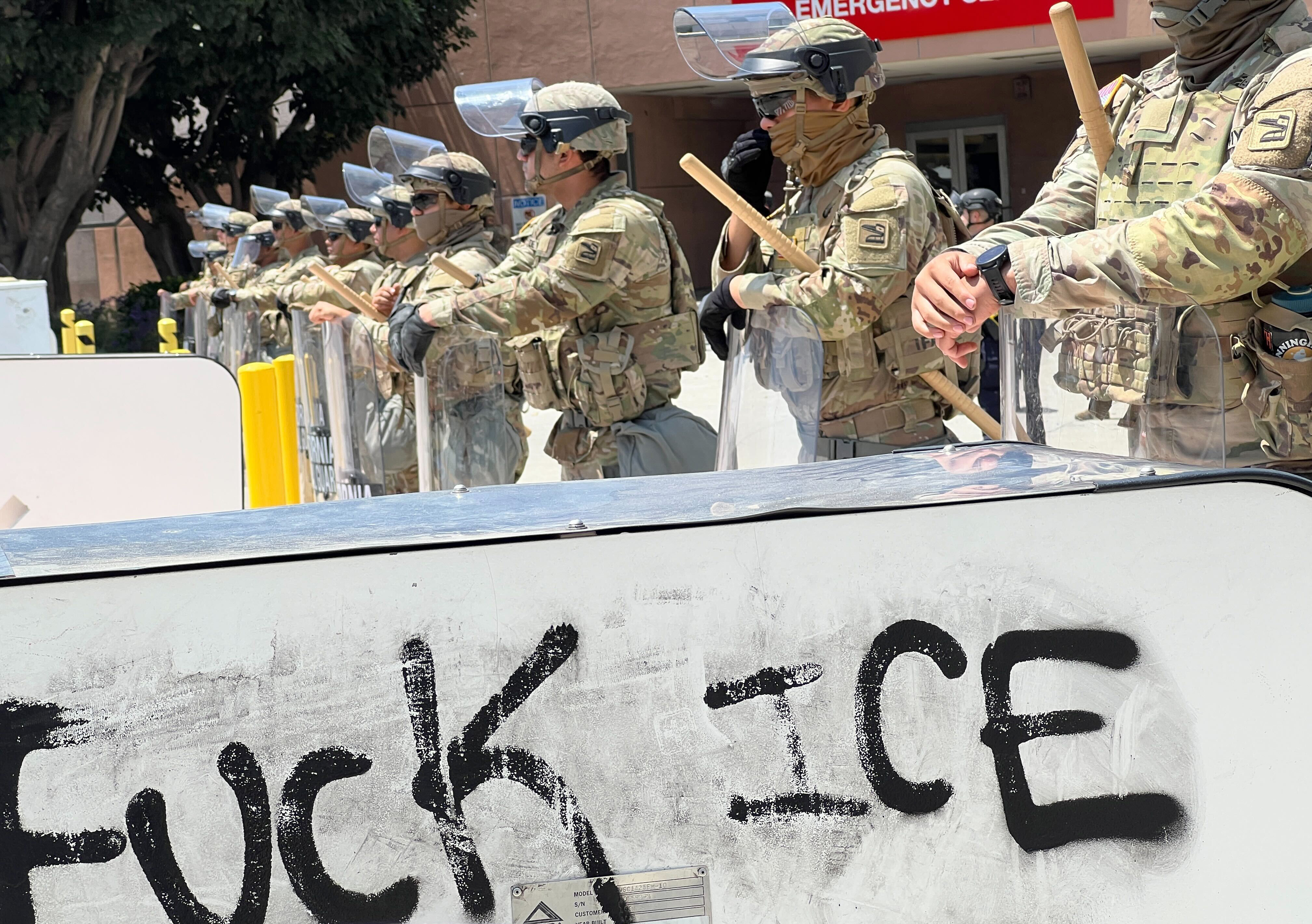 Proteste in Kalifornien - Los Angeles