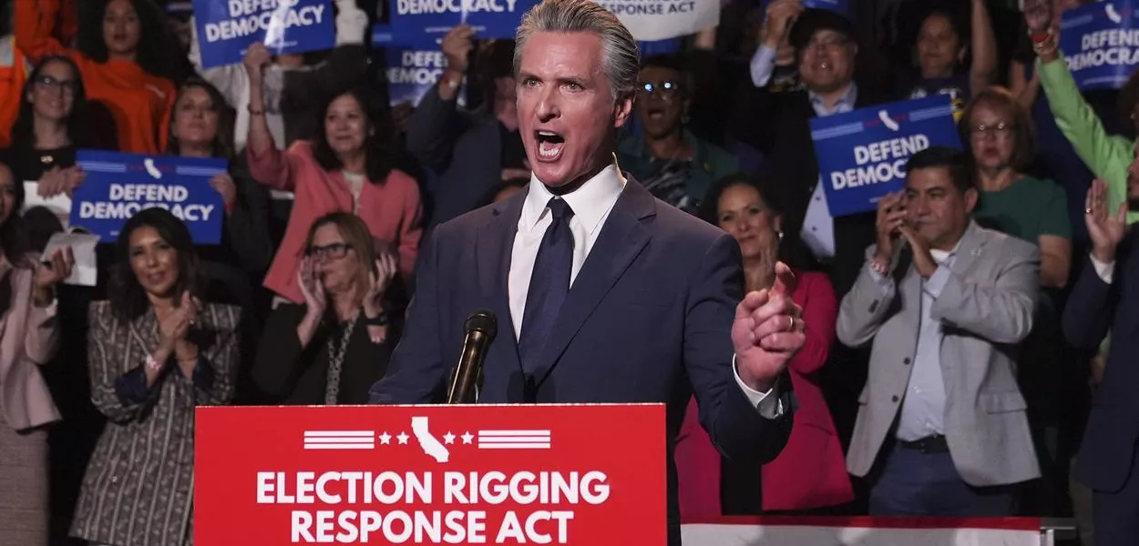 California's Governor Gavin Newsom, seen here in August 2025, considers a run for the US presidency. (Photo: Marcio Jose Sanchez/AP)