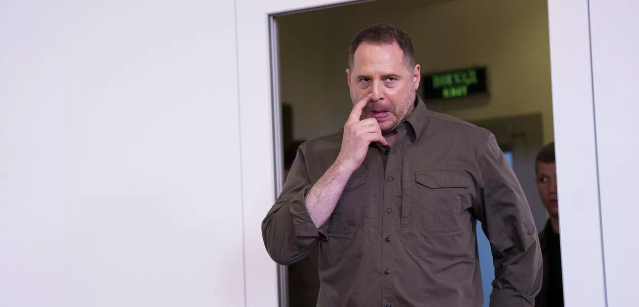 File photo of Andriy Yermak, chief of the presidential office in Ukraine, taken in September last year. Photo: Evgeniy Maloletka/AP/dpa +++ dpa-Bildfunk +++ (Photo: Evgeniy Maloletka)