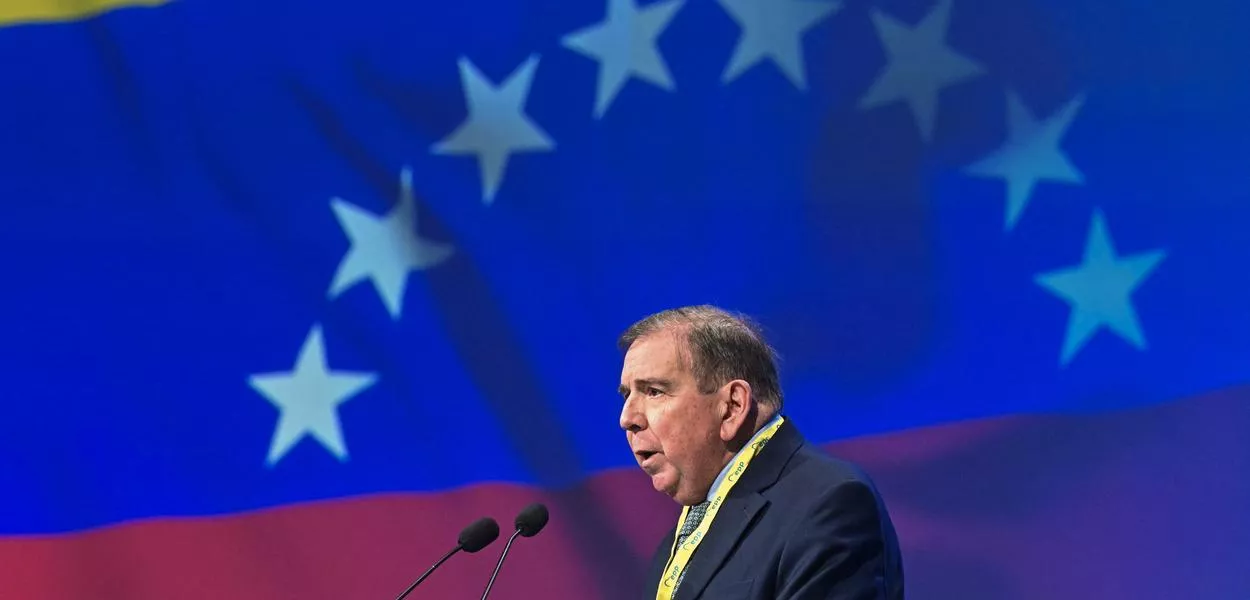 Venezuelan opposition leader Edmundo Gonzalez Urrutia. His son-in-law is now sentenced for terrorism, a move labelled by the family as a political reprisal. (Photo: Jose Jordan/AFP)