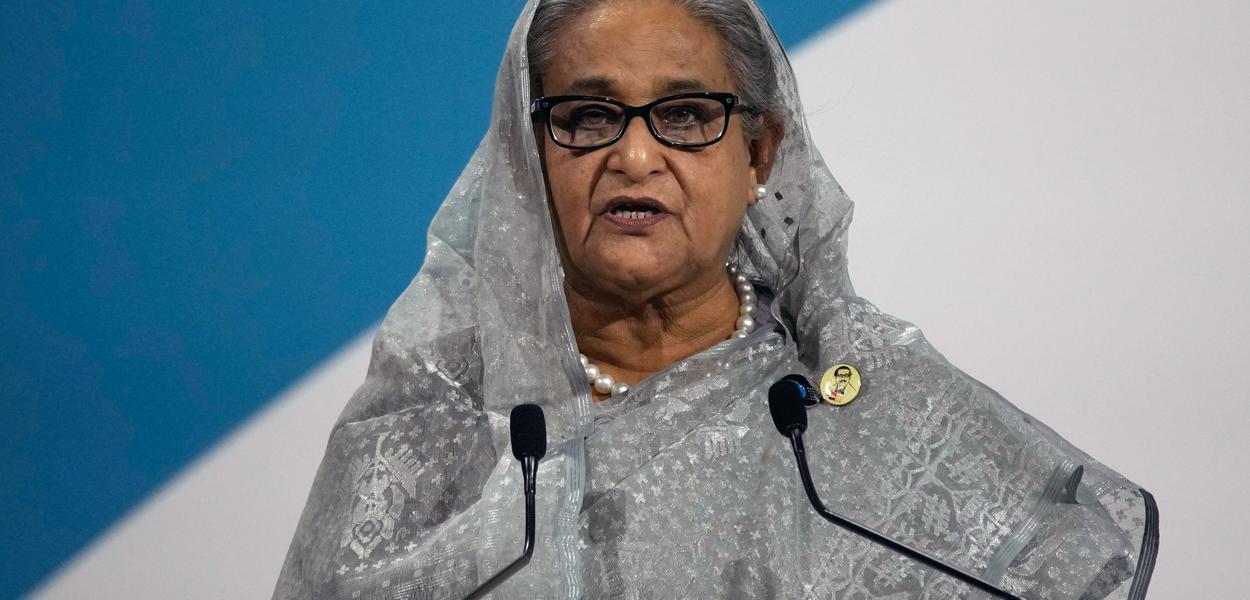 Hasina, who is now in exile in India, was sentenced to death by the same court last November for the brutal suppression of the uprising. (Photo: Christophe Ena)